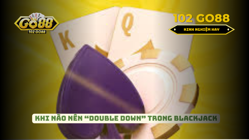 double down trong blackjack