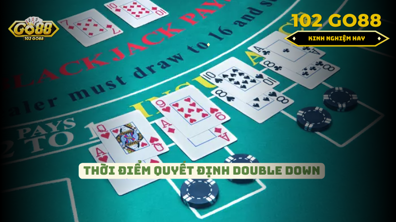 double down trong blackjack