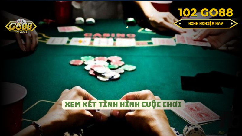 Xem xét tình hình cuộc chơi